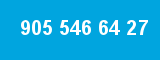 905 546 64 27